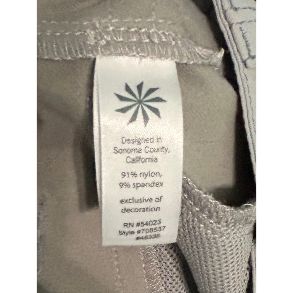 ATHLETA Women's Size 8 Sherpa Hiking Casual Skirt Cool Weather Soft Grey - Picture 6 of 7
